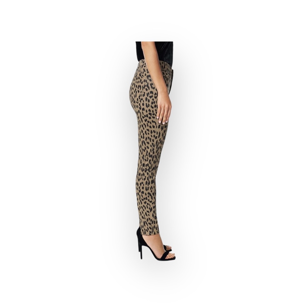 new Joes Jeans ㋛ Charlie Skinny High Waist Stretch Denim Jean ㋛ Tan Cheetah ㋛ 32 - Picture 14 of 16